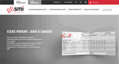 Desktop Screenshot of mutuelle-smi.com